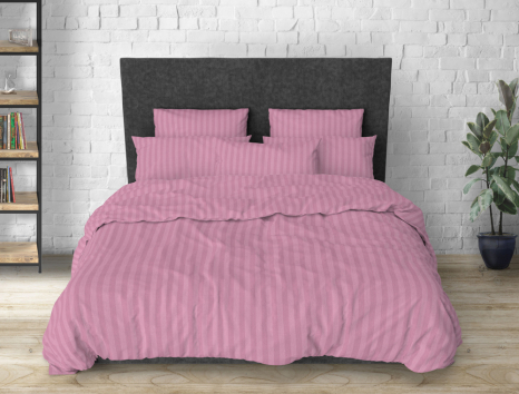 Сімейний набір однотонної постільної білизни із Бязі "Gold" №1510055 Черешенка™