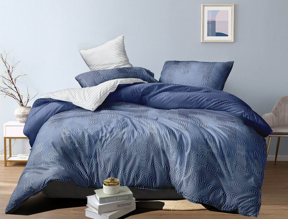 Сімейний набір постільної білизни із Сатину №126AB Черешенка™