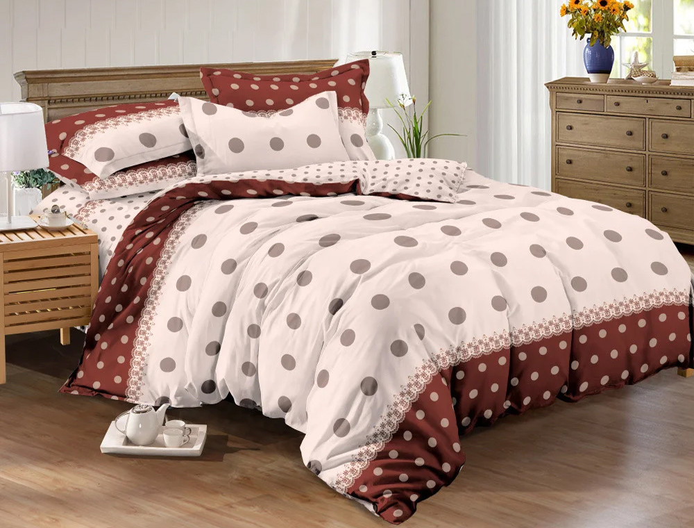 Ткань для постельного белья Сатин S44-9 (A+B) - (60м+60м)