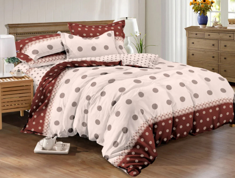 Ткань для постельного белья Сатин S44-9 (A+B) - (60м+60м)