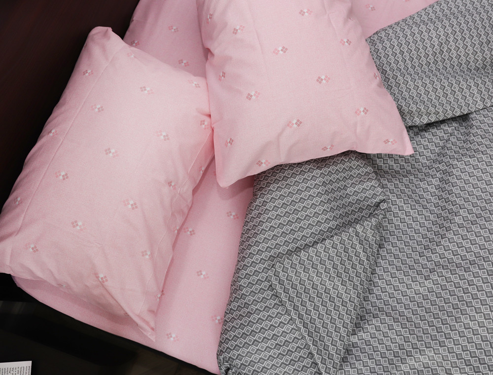 Двоспальний набір постільної білизни 180*220 із Бязі "Gold" №155032AB Черешенка™