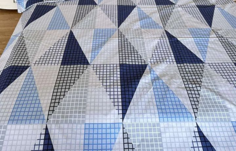 Ткань для постельного белья Бязь "Gold" Lux GL3598blue