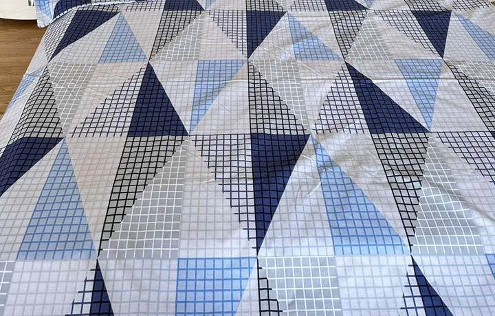 Ткань для постельного белья Бязь "Gold" Lux GL3598blue