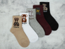 Жіночі шкарпетки Шугуан брендовані ведмедики (37-40) №B2889-35