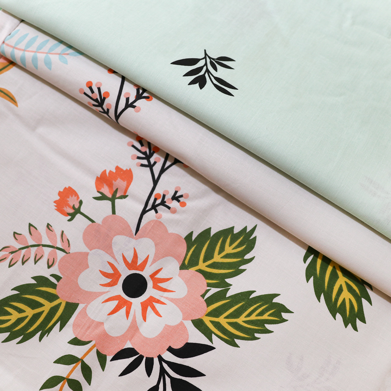 Ткань для постельного белья Бязь "Gold" Lux GL1597 (A+B) - (50м+50м)