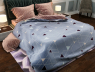 Семейный набор хлопкового постельного белья из Сатина №793656AB Черешенка™