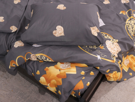 Євро-максі набір постільної білизни 200*220 із Бязі "Gold" №151682 Черешенька™