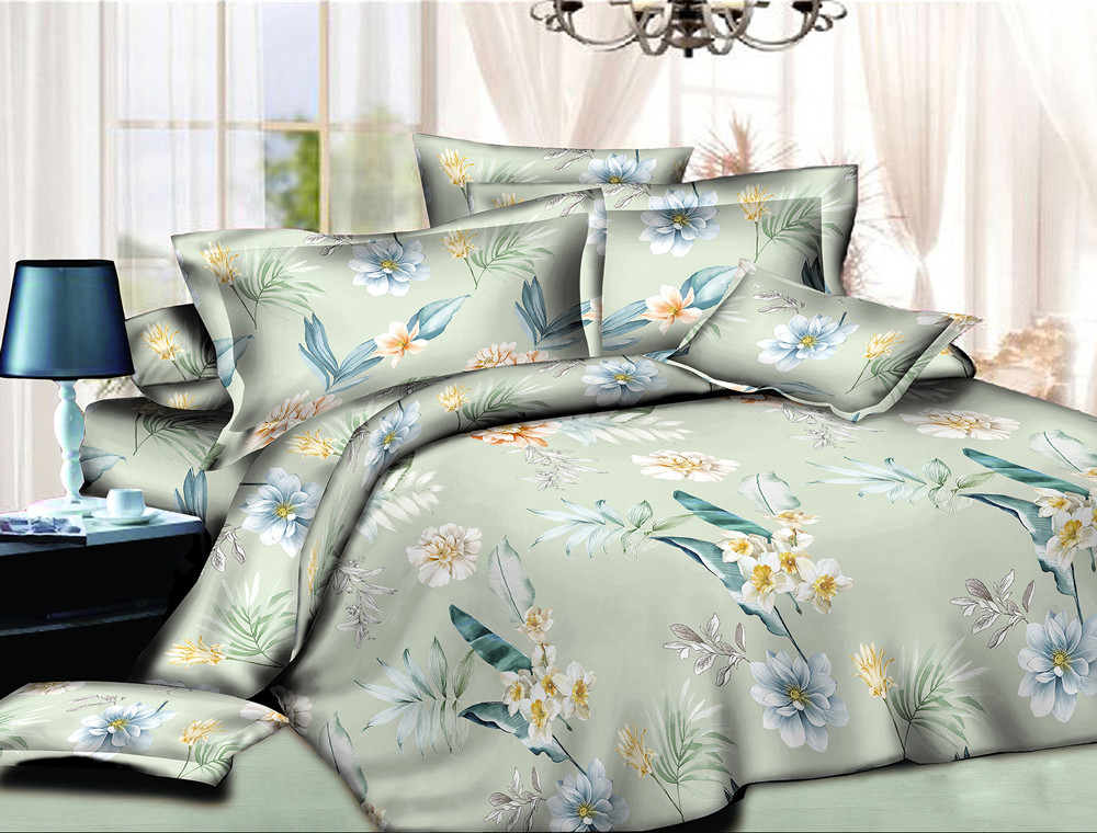 Двоспальний набір постільної білизни 180*220 із Ранфорсу №89123 Черешенка™