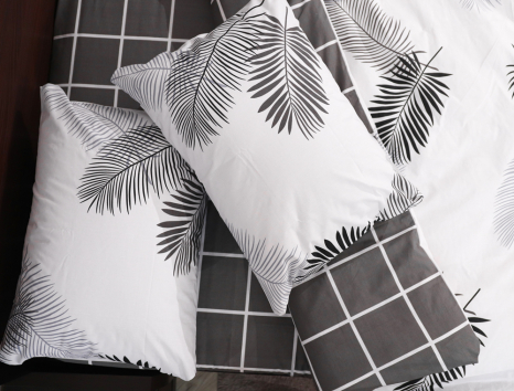 Семейный набор хлопкового постельного белья из Бязи "Gold" №152603АВ Черешенка™