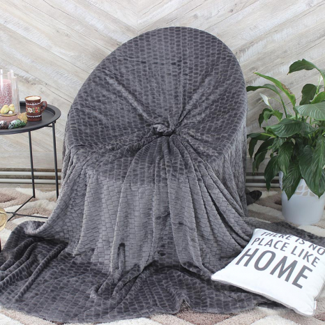 Євро-максі покривало-плед "принт Сіточка" (200*230) - f3_13