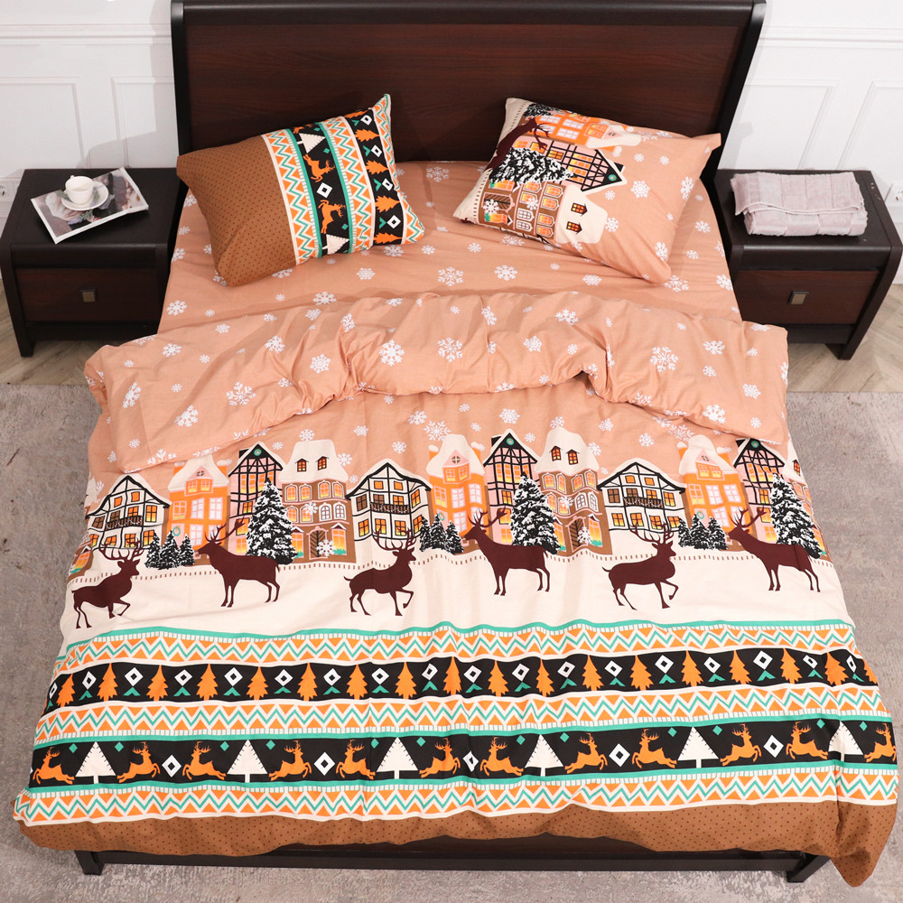 Евро макси набор постельного белья 200*220 из Бязи "Gold" №151628 Черешенка™