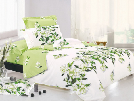 Сімейний набір постільної білизни із Бязі "Gold" №516912AB Черешенька™