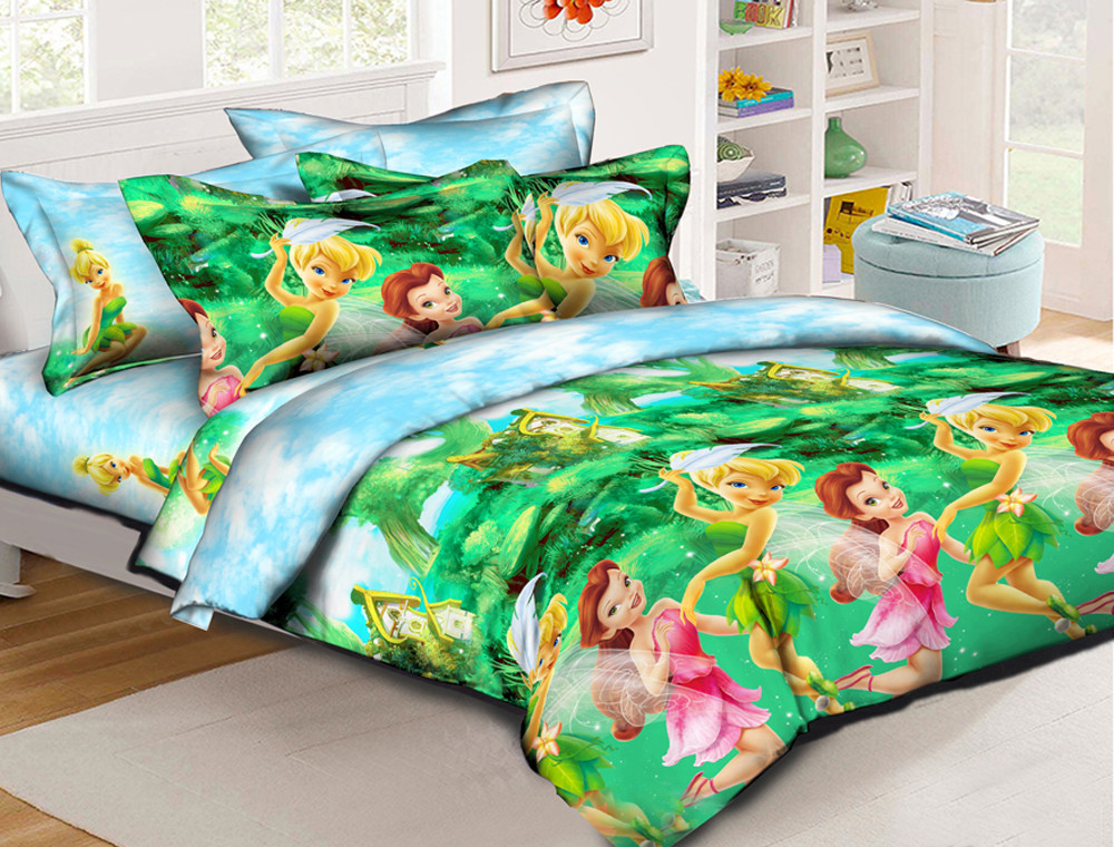 Полуторний набір постільної білизни 150*220 із Ранфорсу №17239 Черешенка™