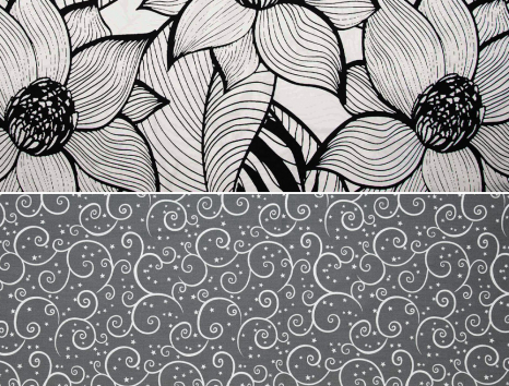 Ткань для постельного белья Сатин S-174 (A+B) - (60м+60м)