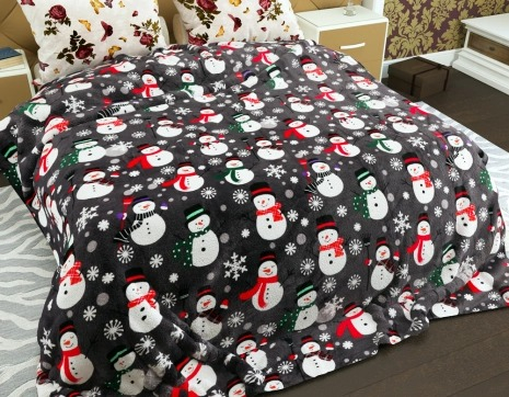 Евро-макси флисовый плед №339661