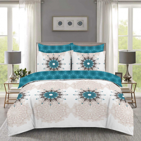 Тканина для постільної білизни Бязь "Gold" Lux GL1930 (A+B) - (50м+50м)