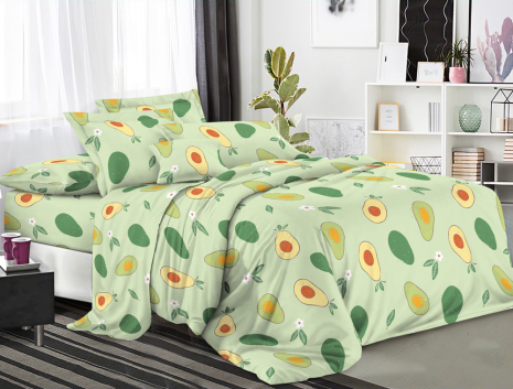 Полуторный набор постельного белья 150*220 из поликотона №207607 Черешенка™