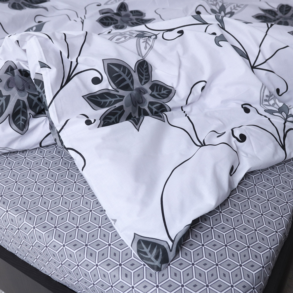 Полуторный набор постельного белья 150*220 из Бязи "Gold" №513009AB Черешенка™