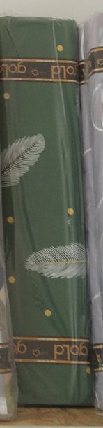 Тканина для постільної білизни Бязь "Gold" Lux GL3660green