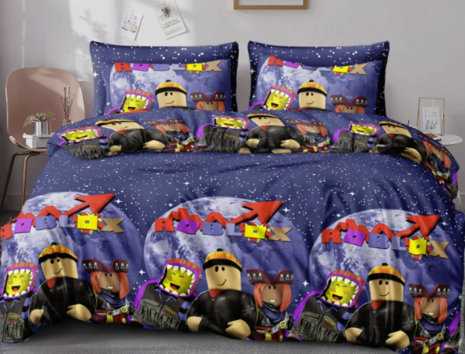 Полуторний набір постільної білизни 150*220 із Бязі "Gold" №615316 Черешенка™