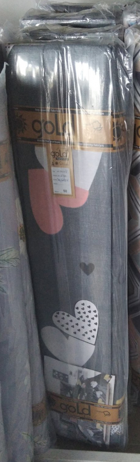 Тканина для постільної білизни Бязь "Gold" Lux GL3689dark