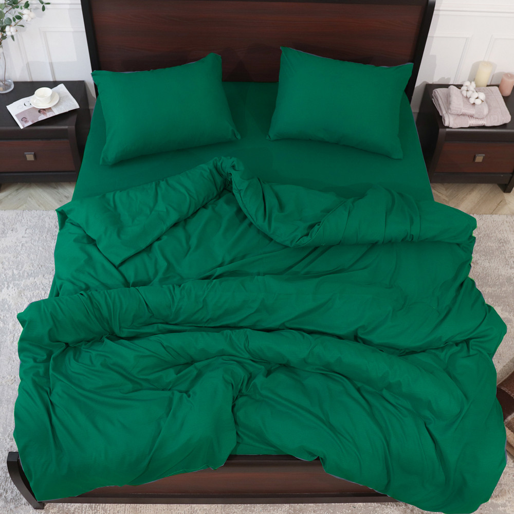 Полуторний набір постільної білизни 150*220 із мікрофібри №206027 Черешенька™