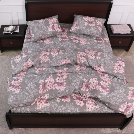 Євро-максі набір постільної білизни 200*220 із Бязі "Gold" №151229 Черешенька™