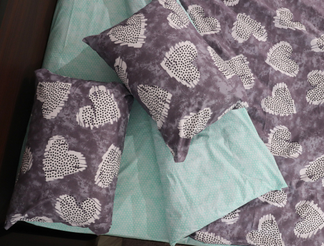 Евро макси набор постельного белья 200*220 из Бязи "Gold" №151978AB Черешенка™