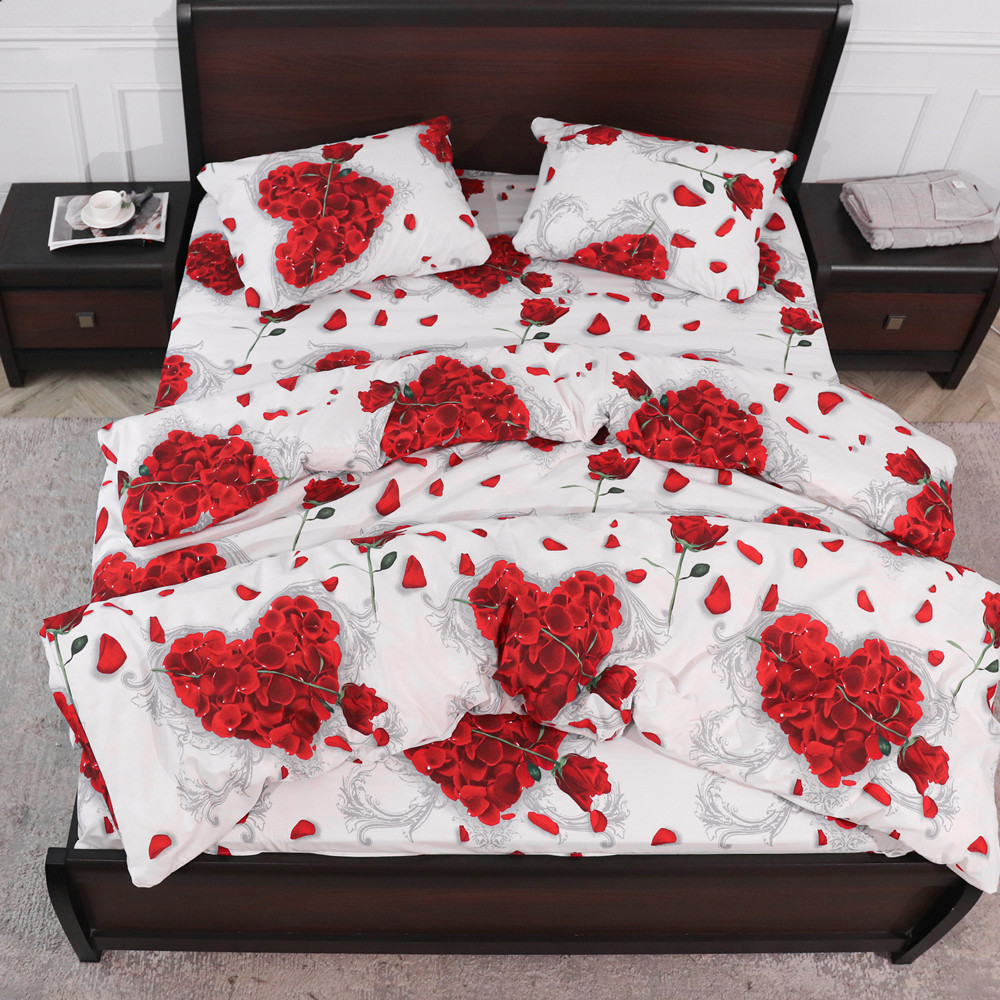 Полуторный набор постельного белья 150*220 из Бязи "Gold" №157603 Черешенка™