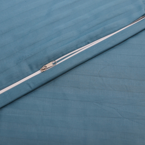 Полуторний набір постільної білизни 150*220 з Страйп Сатину №544220