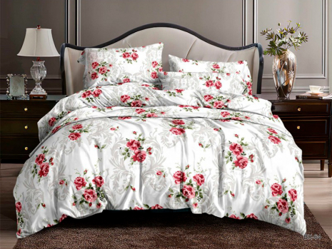 Полуторный набор постельного белья 150*220 из поликотона №207564 Черешенка™