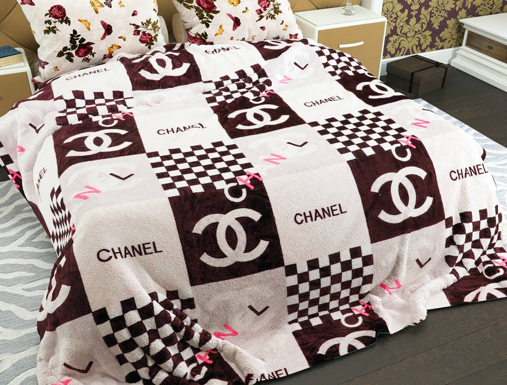 Полуторний флісовий плед №33362