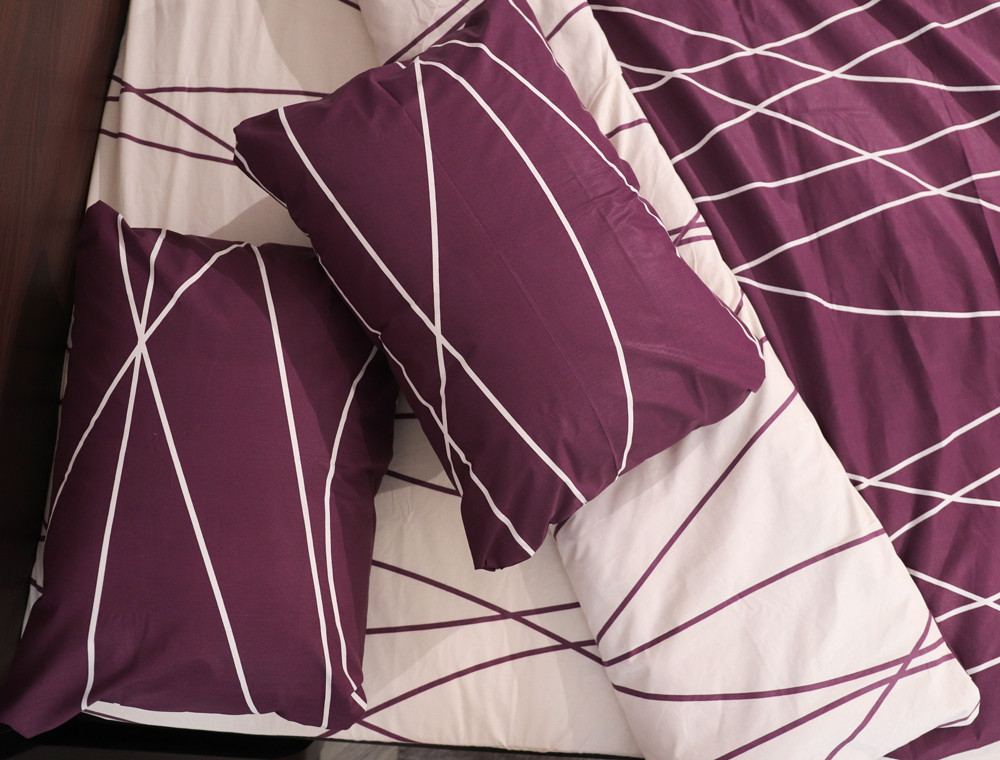 Двуспальный набор постельного белья 180*220 из Бязи "Gold" №151011АВ Черешенка™