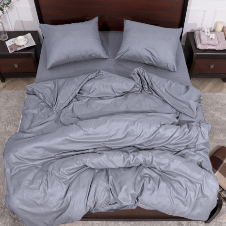 Двоспальний набір постільної білизни 180*220 із мікрофібри №202304 Черешенька™