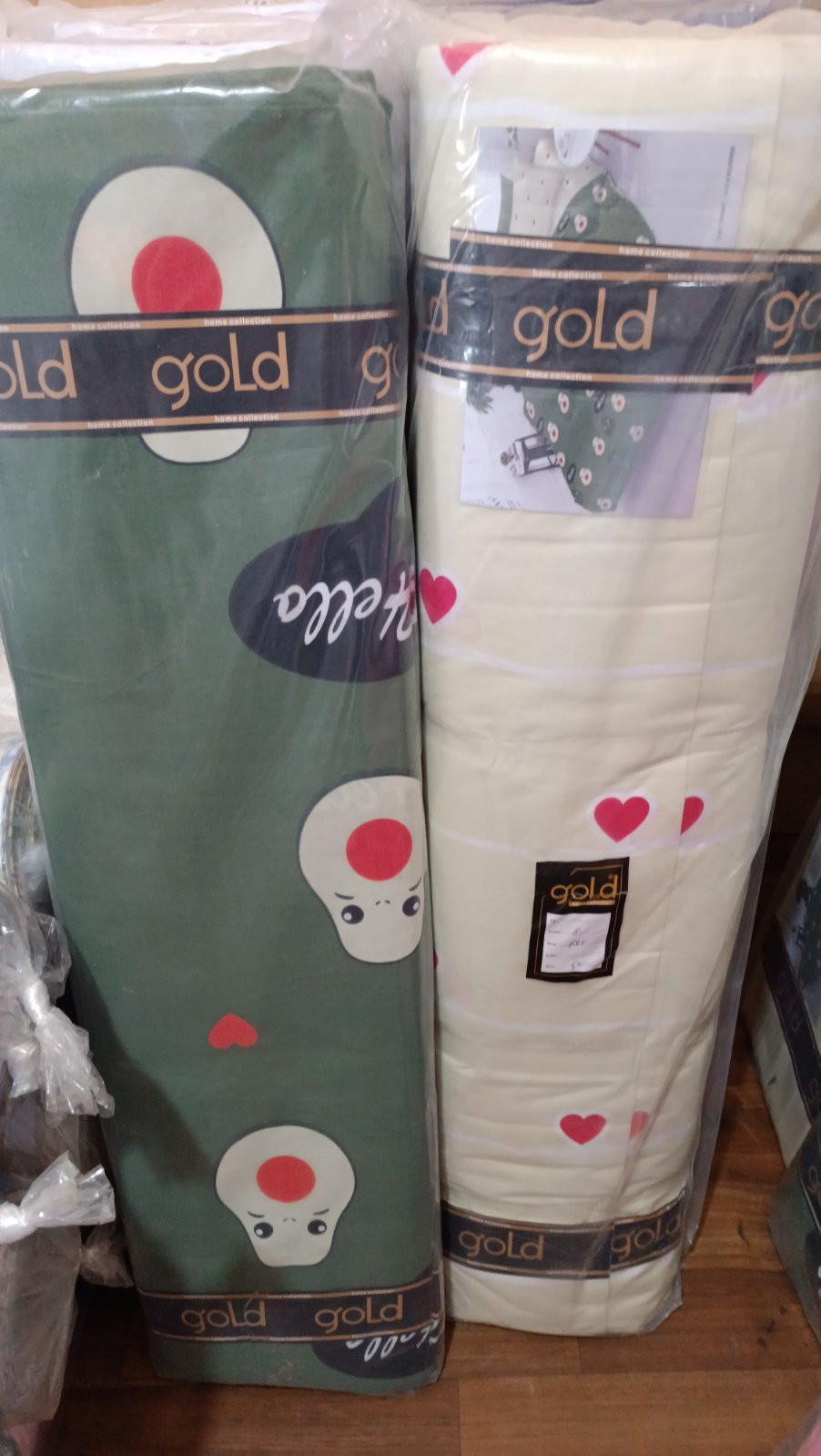 Тканина для постільної білизни Бязь "Gold" Lux GL1564 (A+B) - (50м+50м)