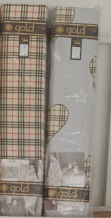 Ткань для постельного белья Бязь "Gold" Lux GL1838 (A+B) - (50м+50м)