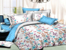 Семейный набор хлопкового постельного белья из Ранфорса №18021AB Черешенка™
