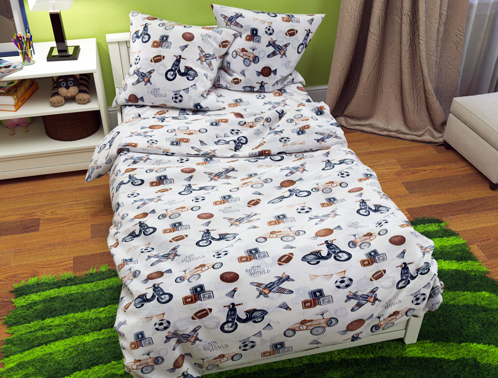 Ткань для постельного белья Бязь "Gold" Lux детская GLB4706