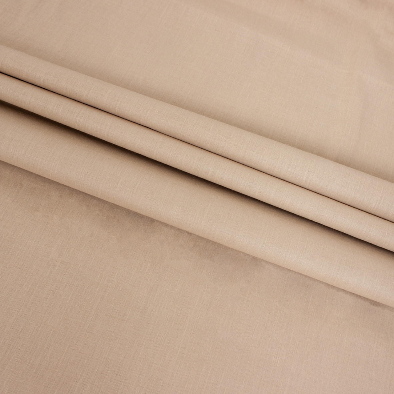 Тканина для постільної білизни Бязь "Gold" Lux однотонна GLbeige (50м)