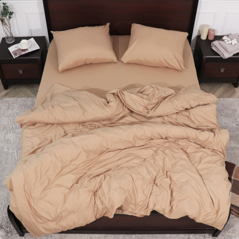 Двуспальный набор постельного белья 180*220 из микрофибры №201416 Черешенка™