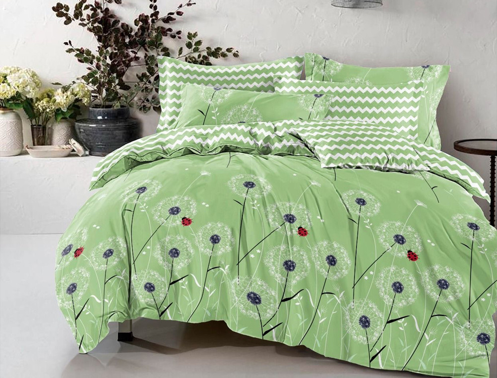 Евро макси набор постельного белья 200*220 из Бязи "Gold" №15198AB Черешенка™