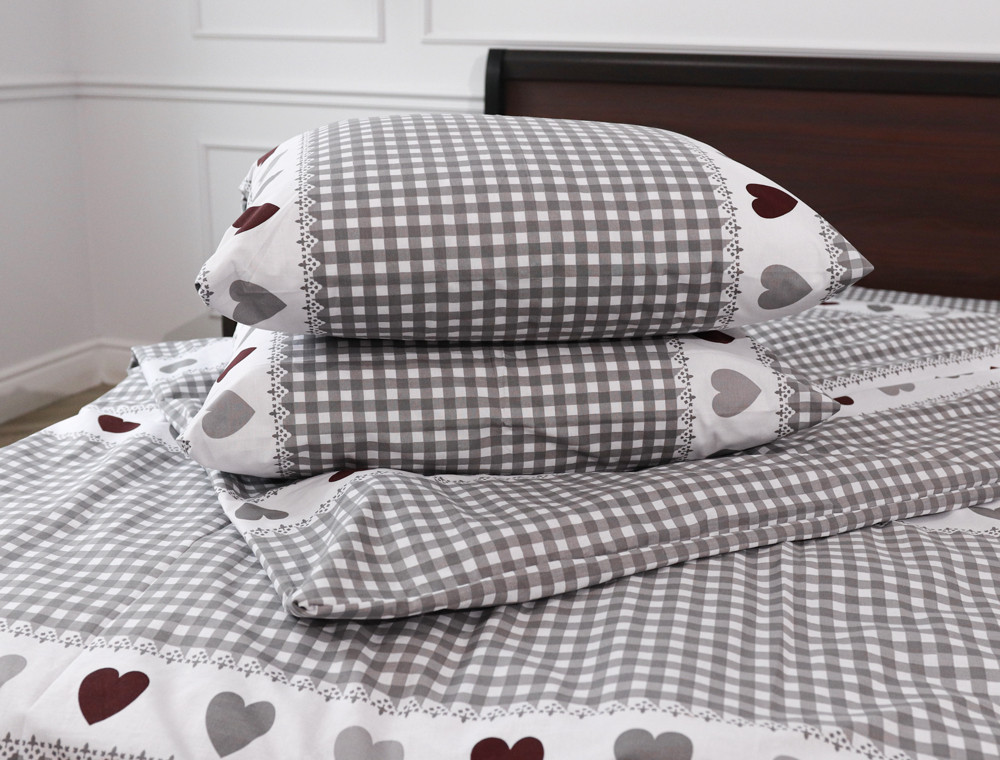 Євро-максі набір постільної білизни 200*220 із Бязі "Gold" №158184 Черешенька™