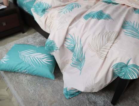 Полуторный набор постельного белья 150*220 из Бязи "Gold" №151841AB Черешенка™