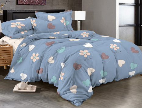 Тканина для постільної білизни Сатин S-75-3 (A+B) - (60м+60м)