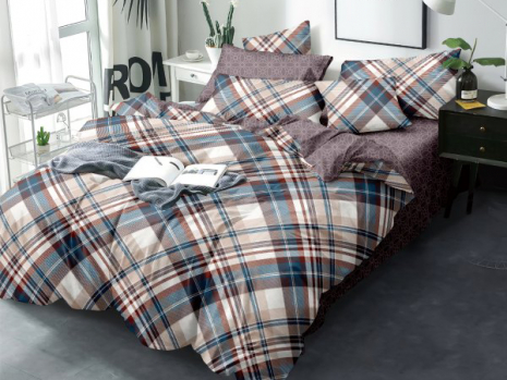 Ткань для постельного белья Сатин S-70-3 (A+B) - (60м+60м)