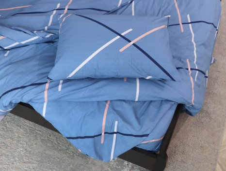 Двуспальный набор постельного белья 180*220 из Бязи "Gold" №151747 Черешенка™