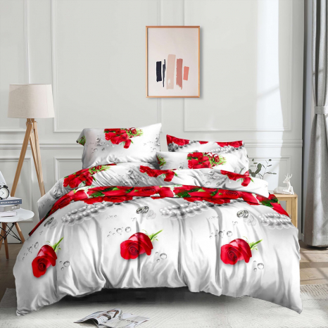 Ткань для постельного белья Сатин S-1729 (50м)