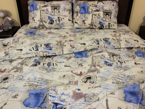 Двоспальний набір постільної білизни 180*220 із Бязі "Gold" №1523147 Черешенка™