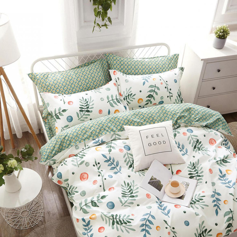 Ткань для постельного белья Бязь "Gold" Lux "Хорошо себя чувствовать74 (A+B) - (50м+50м)