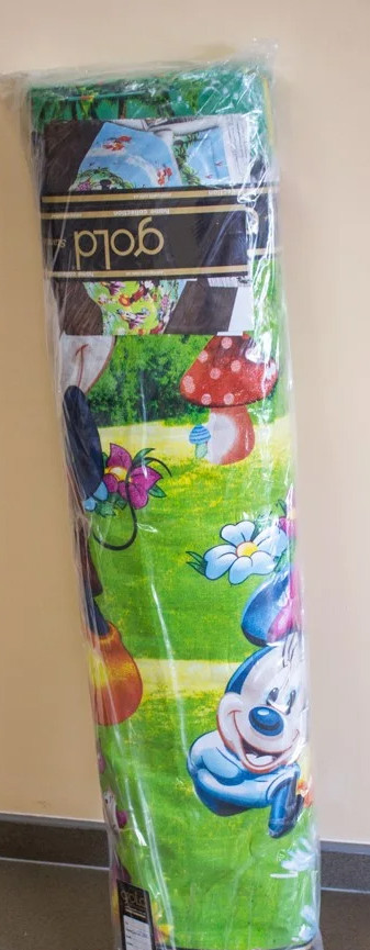 Ткань для постельного белья Бязь "Gold" Lux детская "Микки и Мини Маус" GLB035